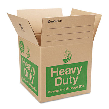Duck® Heavy-duty Boxes, Regular Slotted Container (rsc), 16" X 16" X 15", Brown freeshipping - TVN Wholesale